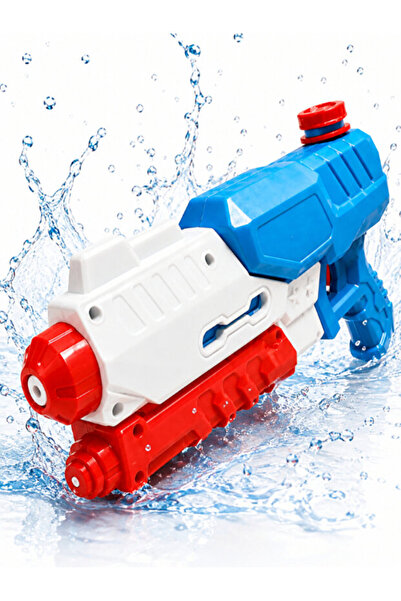 TREND Büyük Boy Pompalı Su Tabancası 600 ML Su Depolu Uzun Menzilli Yaz Oyuncağı