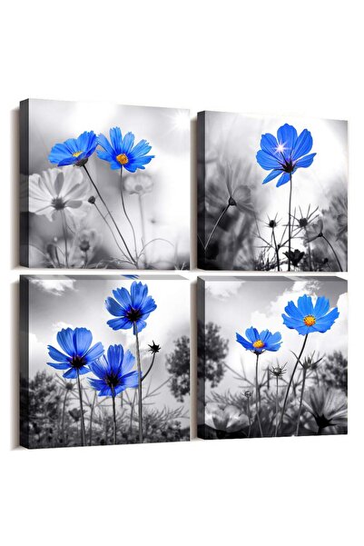 ALAYRA International Alayra Canvas Wall Art for Kitchen Simple Life Black and...