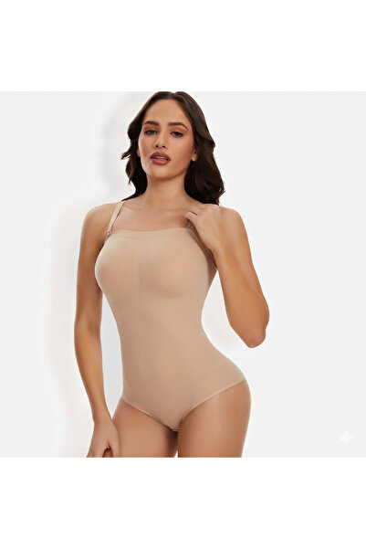 Joyshaper Body Modelator cu Bretele – Control Abdomen și Talie, Siluetă Neted...