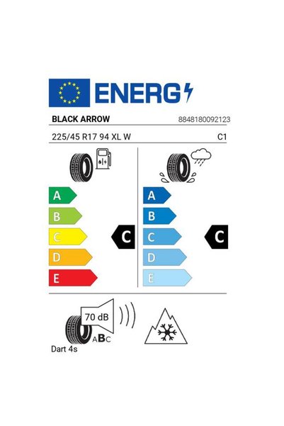 BLACK ARROW Anvelopa All Season 225/45 R17 Dart 4s 94 Xl W