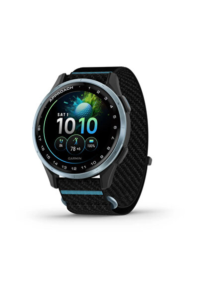 Garmin Approach J1 - Bulut Mavisi Alüminyum Çerçeve, Siyah Kayış
