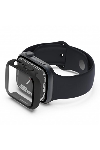 Belkin SCREENFORCE Закален извит протектор за екран 2-в-1 за Apple Watch Seri...