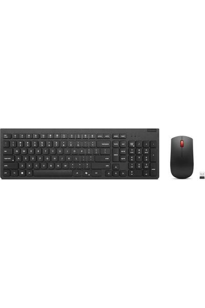 LENOVO Combo Wireless Esențial Gen2 4X31R64491, 2.4GHz, Layout US Euro, Negru