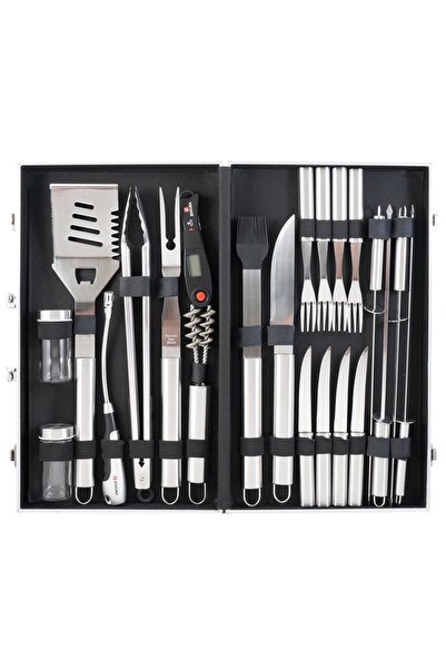 Zokura 24-Piece Stainless Steel Barbecue Set -