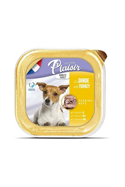Plaisir Dogs Pate Rich in Turkey Wet Dog Food