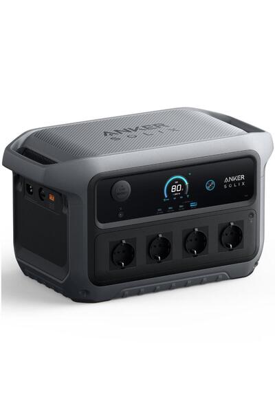 Anker SOLIX C2000 Gen 2 Portable Power Station 2048Wh 2400W UPS USB-A USB-C Grey