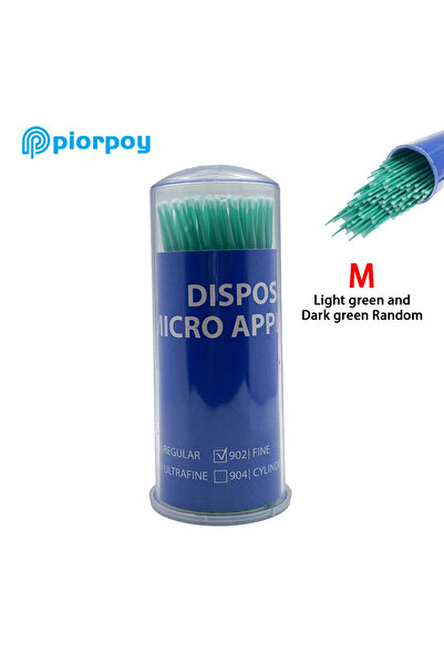 Choice M PIORPOY 100 قطعة فرشاة الأسنان الدقيقة زجاجة فرشاة الأسنان الصغيرة ا...