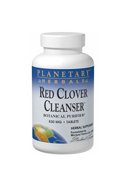 Planetary Herbals منظف ريد كلوفر، 830 ملغ، 72 قرصًا
