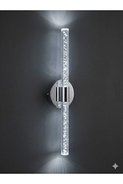 BACKHOME Bubbleflux Large 51 cm Modern Design Led Sconce - Wall Lamp - Silver...