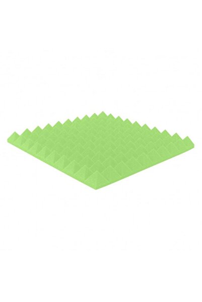 MEGA Panou de spumă acustică Piramidală Verde PMP 5 50x50 cm