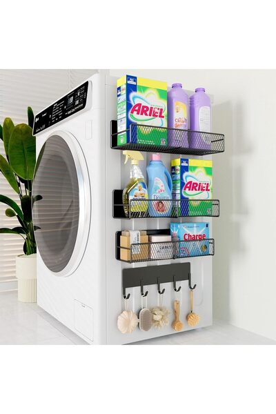 Generic Magnetic Washing Machine Shelf, Magnetic Refrigerator Spice Organizer...