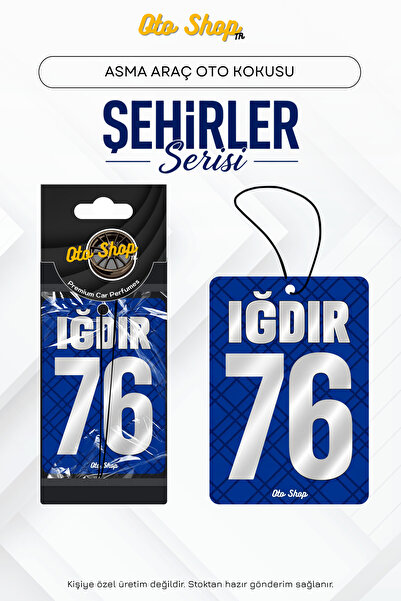 OTOSHOPTR IĞDIR 76 Şehir Kokuları Serisi Oto Araç Kokusu