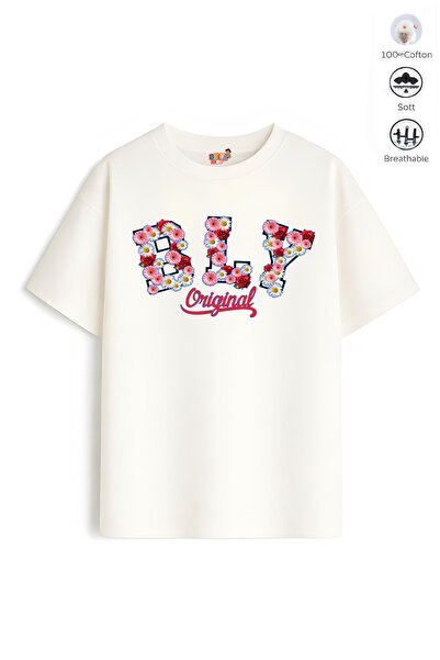 Belya Kids Wear Tricou pentru fete Oversize Mold Belya Kids Design Original 63