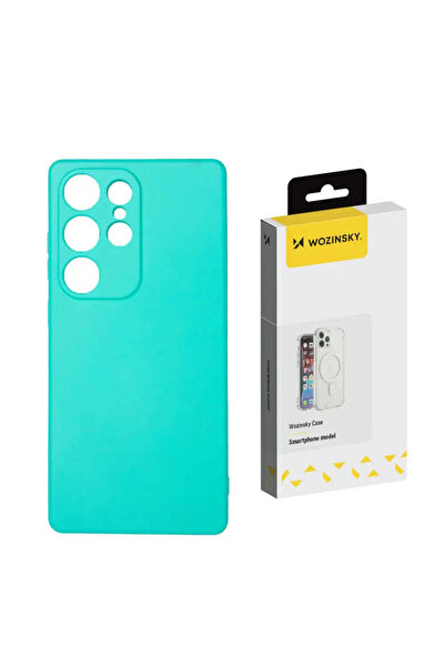 WOZINSKY Husă de silicon pentru Samsung Galaxy S25+ - verde