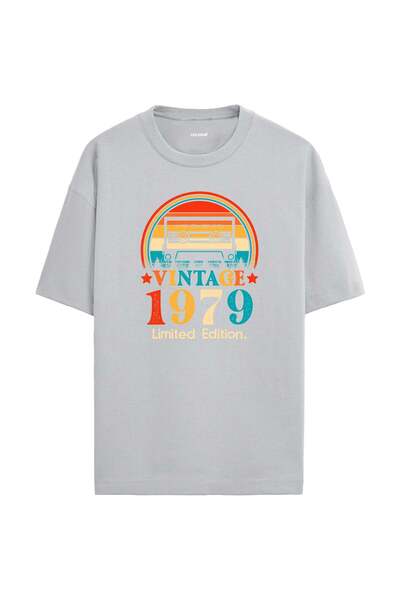 Colermi 1979 Mixtape Round Neck Oversize Vintage T-Shirt