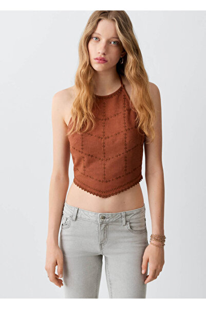 Mango Teen Düşük belli flared jean