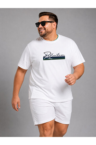 ANNEX Tricou pentru bărbați, mărime mare, din bumbac, cu croială confortabilă...