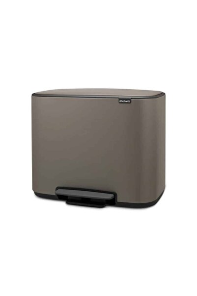 Brabantia Coș de gunoi cu pedală, Brabantia, Bo Pedal Bin, 11+23 litri, 2 com...