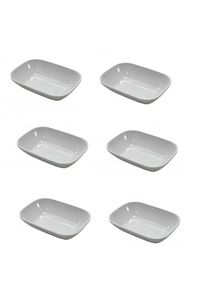 AKN Melamine Plate 17cm, Restaurant Style Appetizer Large Kayık Square Snack ...