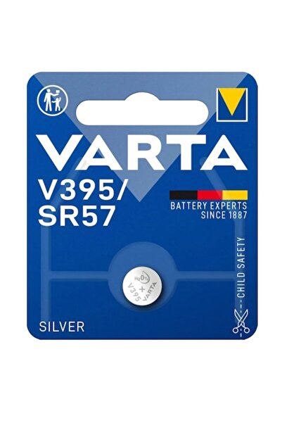 Varta Baterie V395/SR57, Oxid de argint, 1.55V, 42 mAh, Tip buton/monedă