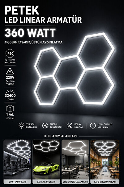Noas 360 WATT LED PETEK ARMATÜR