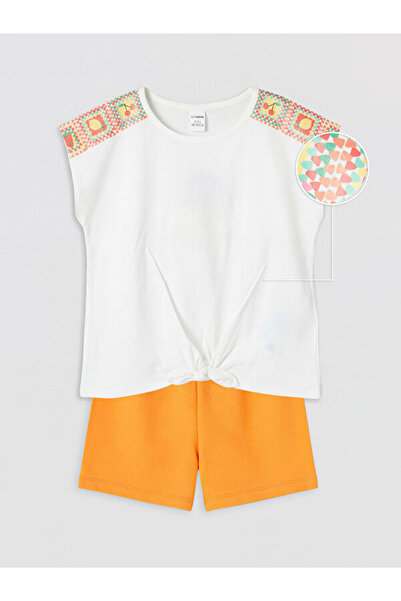 LC Waikiki Sparkling Choices Embroidered Girls' Set from Shining Store