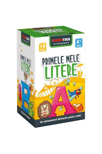 MemoRace Joc educativ MemoRace, Primele mele litere