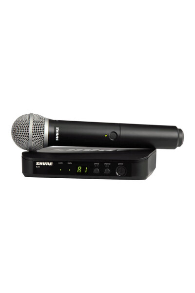 Shure BLX24E/PG58-H8E - Sistem wireless cu microfon