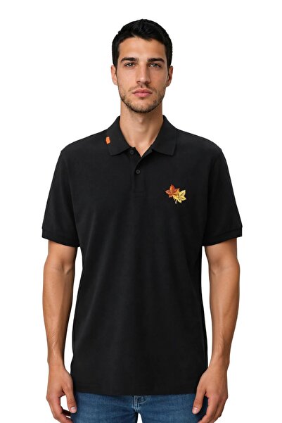 Arma Ar-Ma Men's Polo Collar T-Shirt Unprinted Basic Knitted Fabric Regular F...