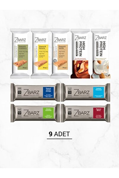 Zbarz Protein Tadım Seti 9 ADET 35G