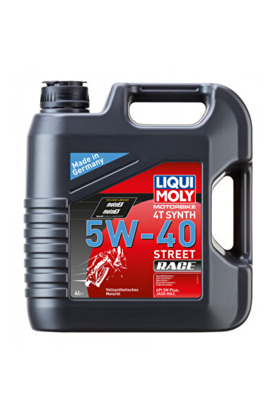 Liqui Moly Ulei motor Motorbike 4T 5W40 Street Race, 4 l