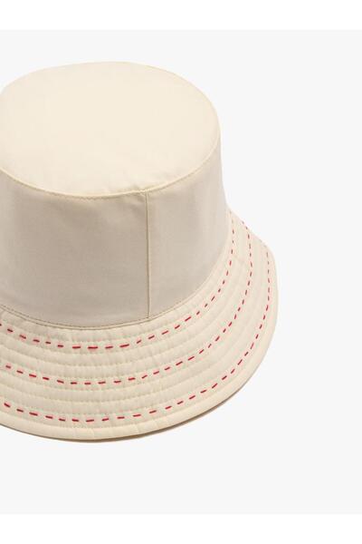 PARFOIS Kadın %100 Pamuk Bucket Şapka