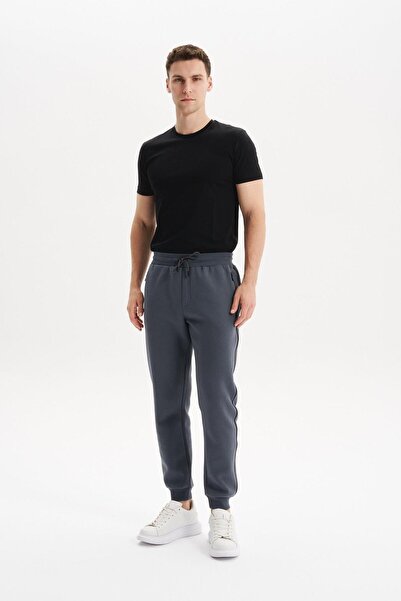 Arma Ar-Ma Men's Sweatpants Without Print Basic Side and Back Zipper Pockets ...