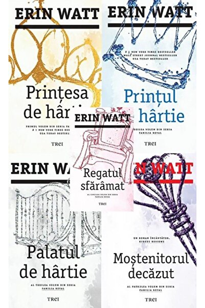 Editura Trei Seria Familia Royal Erin Watt New Adult Romance