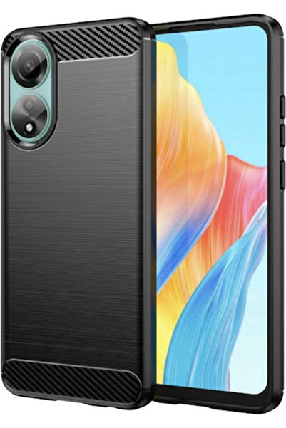 Techsuit Πίσω Κάλυμμα Σιλικόνης Μαύρο (Oppo A78 4G) Κωδικός: KF2314825
