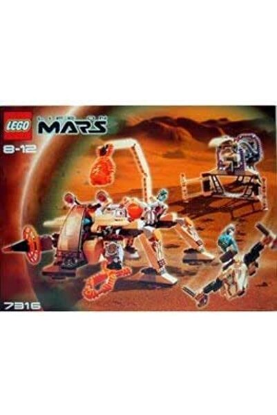 LEGO 7316 مسبار لايف أون مارس لاستكشاف الحياة على المريخ