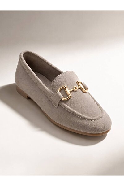 Sister in Love Colette Toka Detaylı Süet Loafer