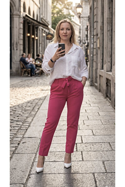 FIRFIR MODA BAĞLAMALI HAVUÇ PANTOLON