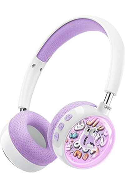 Xo BE57 Ασύρματα Ακουστικά Κεφαλής Bluetooth Μωβ