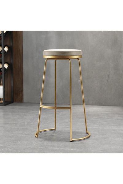iclalofis Retro bar taburesi bar sandalyesi 65 cm