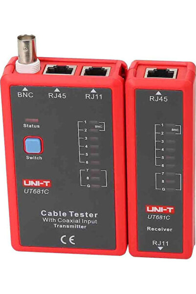 Other Uni-T Ελεγκτής Καλωδίων Δικτύου RJ45 / RJ11 / BNC UT681C