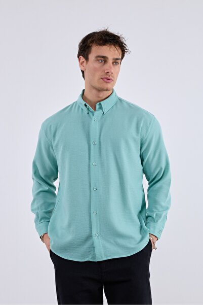 2512 Clothing Button Collar Linen Shirt