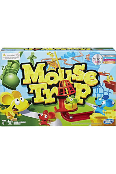 Hasbro Games Επιτραπέζιο παιχνίδι Παγίδα του Ποντικιού για 2-4 παίκτες, Ηλικί...