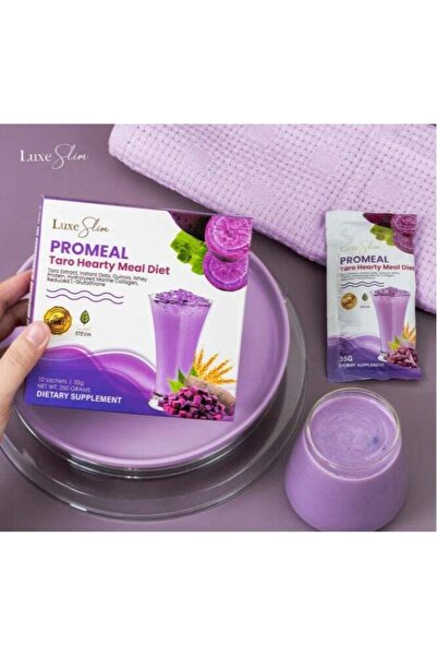 Luxe Slim Promeal Taro Healthy Meal Diet 35 G 10 Pieces