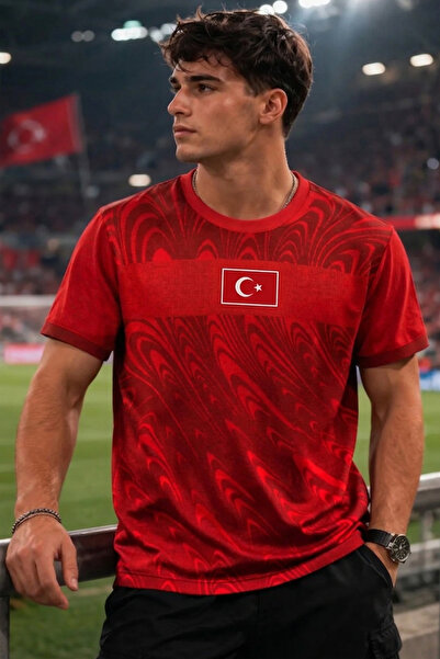 pelossi Milli Takım Dünya Kupası Özel Beyaz Kırmızı Futbol Taraftar Forması U...