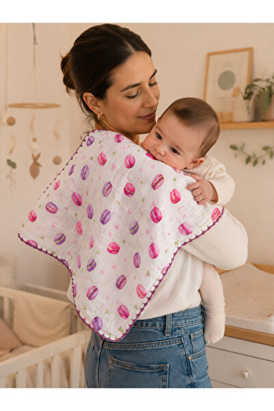 Attolya 2 Pieces of Muslin Cloth 50 X 50 Sizes Multi-Purpose Large Cloth with...