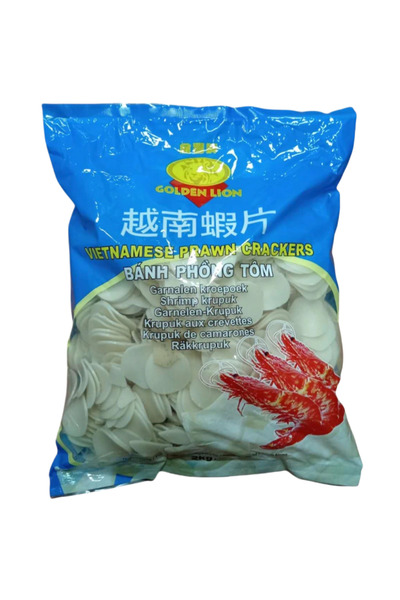 GOLDEN LION Τσιπς Γαρίδας GL 2Kg