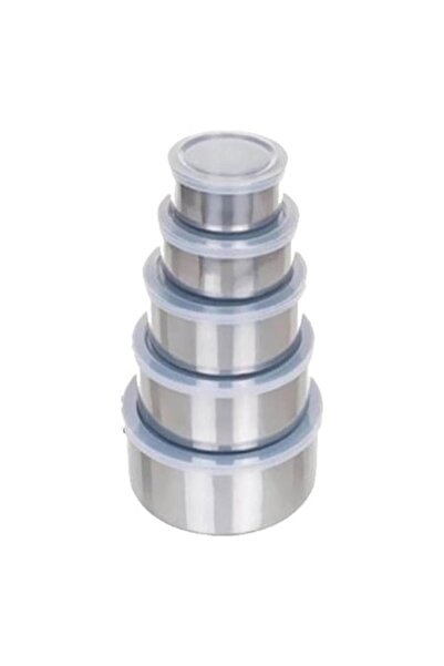 OEM Set de 5 recipiente pentru alimente cu capac