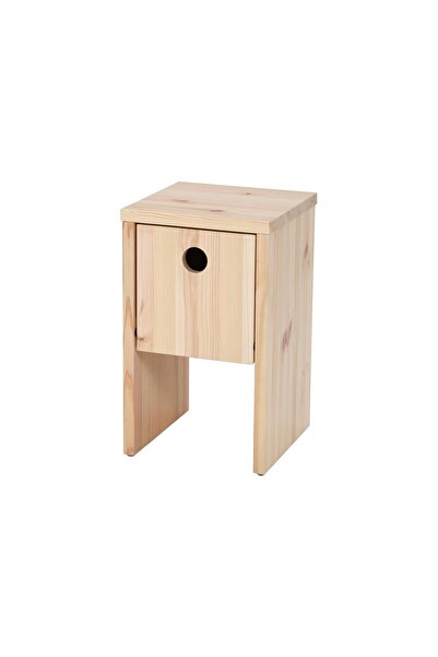 IKEA PS 2026 Komodin - Doğal Çam, 30x30x50 cm Kompakt Boyutlarıyla Yatak Odas...