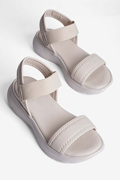 Mubiano Women's Sandals Lightweight Comfort Sole Elastic Band Daily Comfortab...